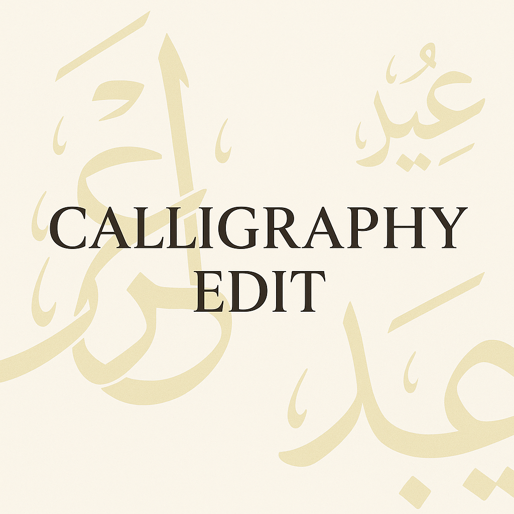 Calligraphy Edit